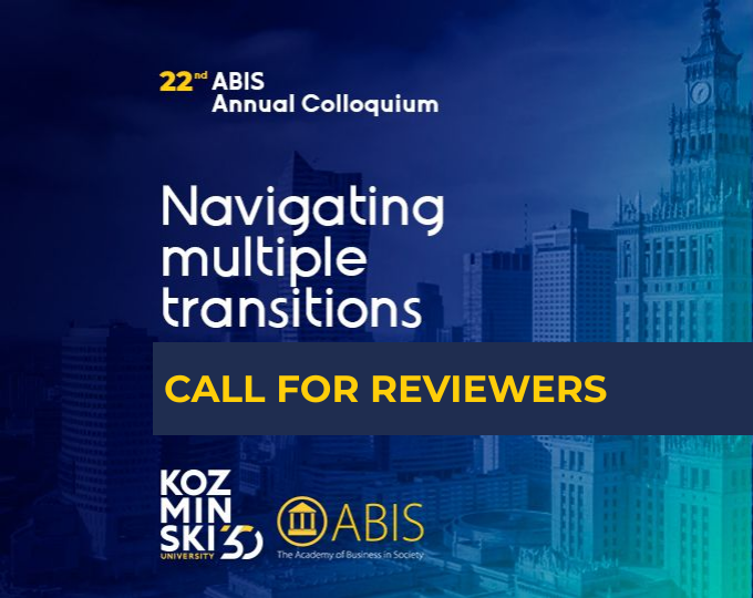 Call for Reviewers for the ABIS Special Issue on 
